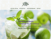 Tablet Screenshot of cafevilla.de